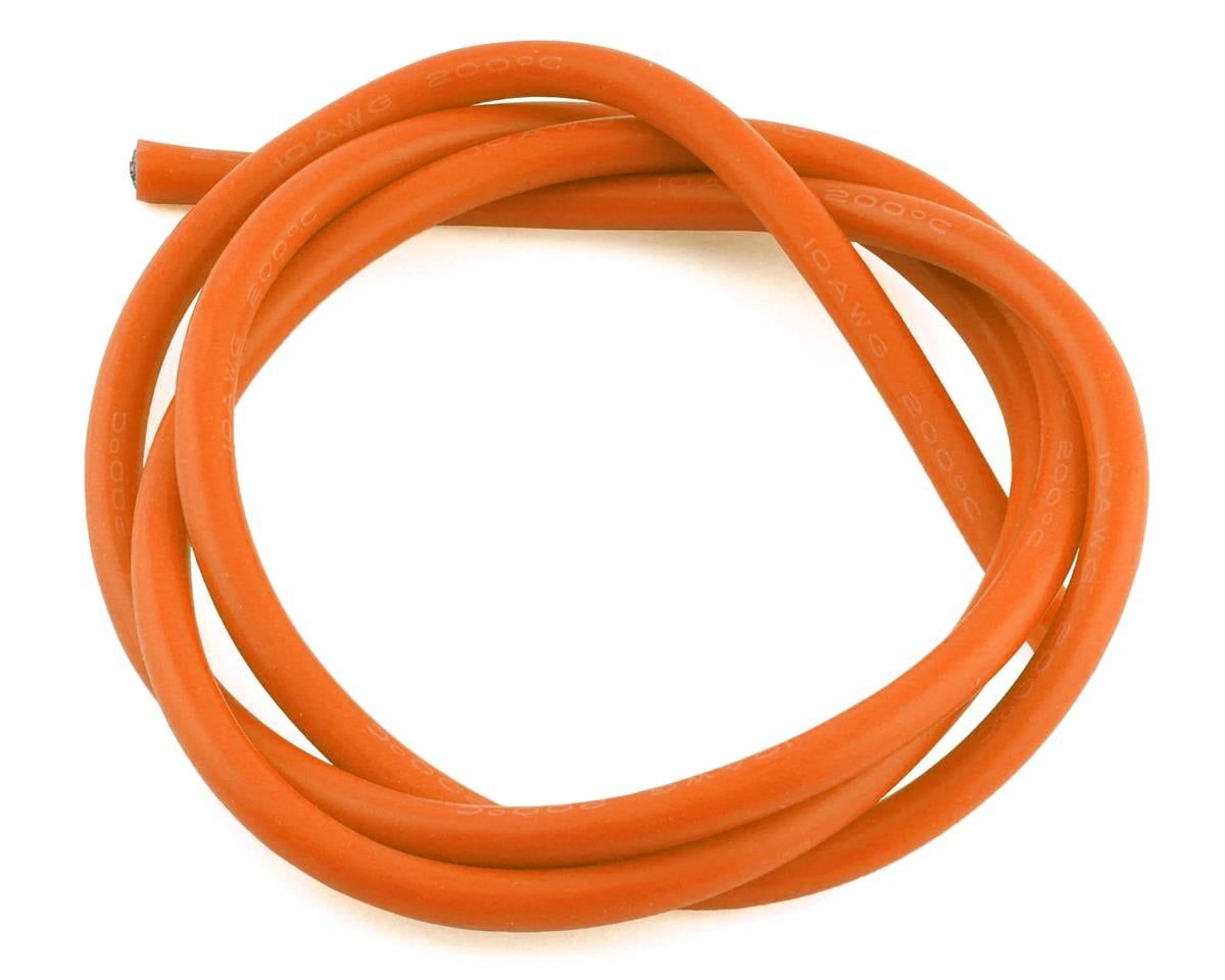 DRC-924 DragRace Concepts 10awg Silicone Wire (Orange) (1 Meter)