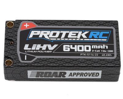 PROTEK 2S 130C LOW IR SI-GRAPHENE +HV SHORTY LIPO BATTERY