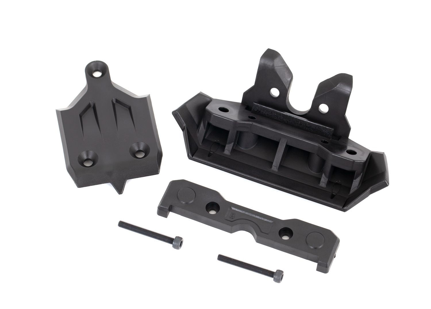 9535 - Bumper, front/ skidplate, front/ tie bar mount, front/ 3x25 CS (2)