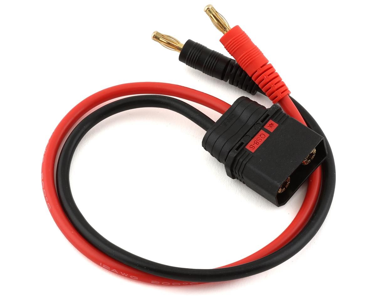 Team Associated Reedy Charge Lead (QS8 Plug to 4mm Bullet)