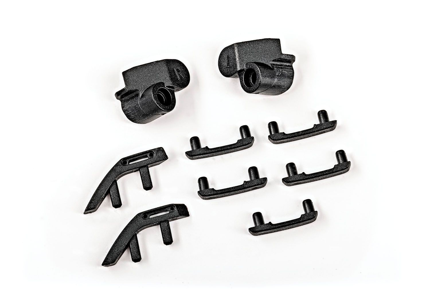 9717 - Trail sights (left &amp; right)/ door handles (left, right, &amp; rear)/ front bumper covers (left &amp; right) (fits #9711 body)