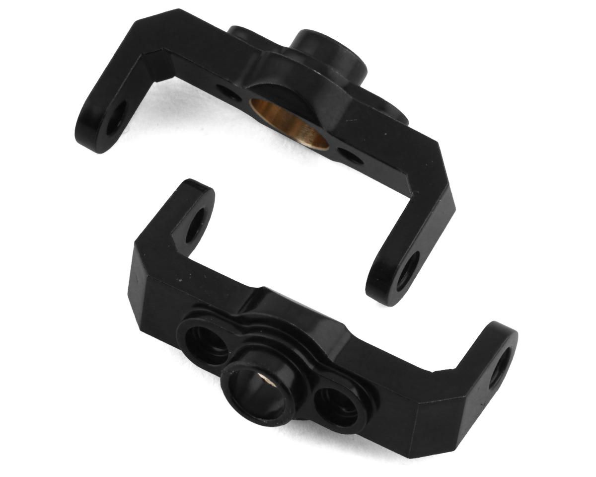 SPTST9732CBR ST Racing Concepts Traxxas TRX-4M Brass Front Caster Blocks (2) (Black)