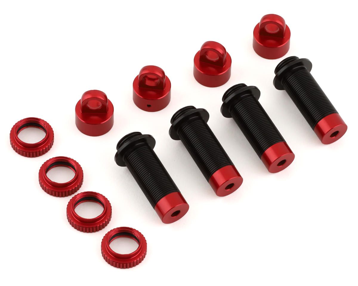 SPTST9763XR ST Racing Concepts Traxxas TRX-4M Aluminum Threaded Shock Set (Red) (4)