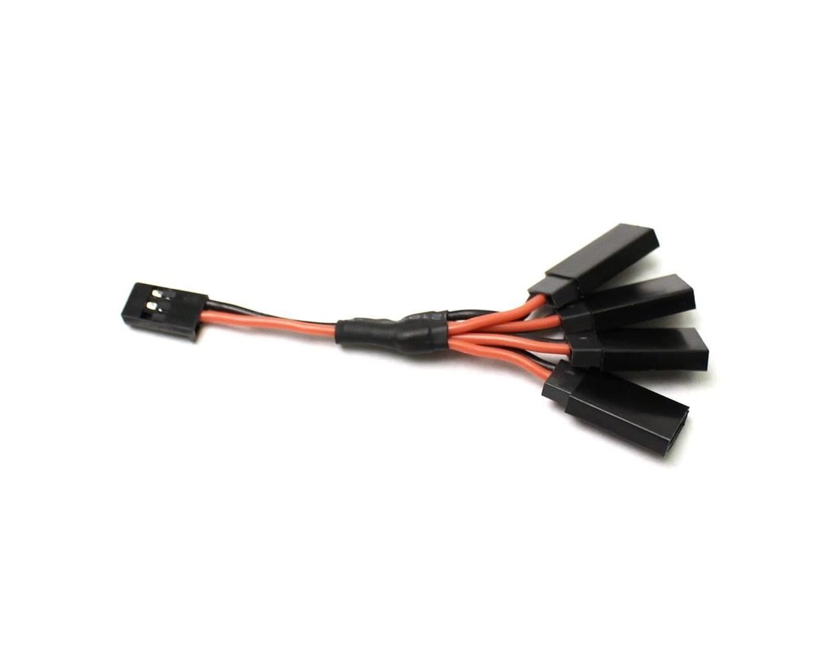 RCE1656 Universal RX Power Splitter Female Servo x 4