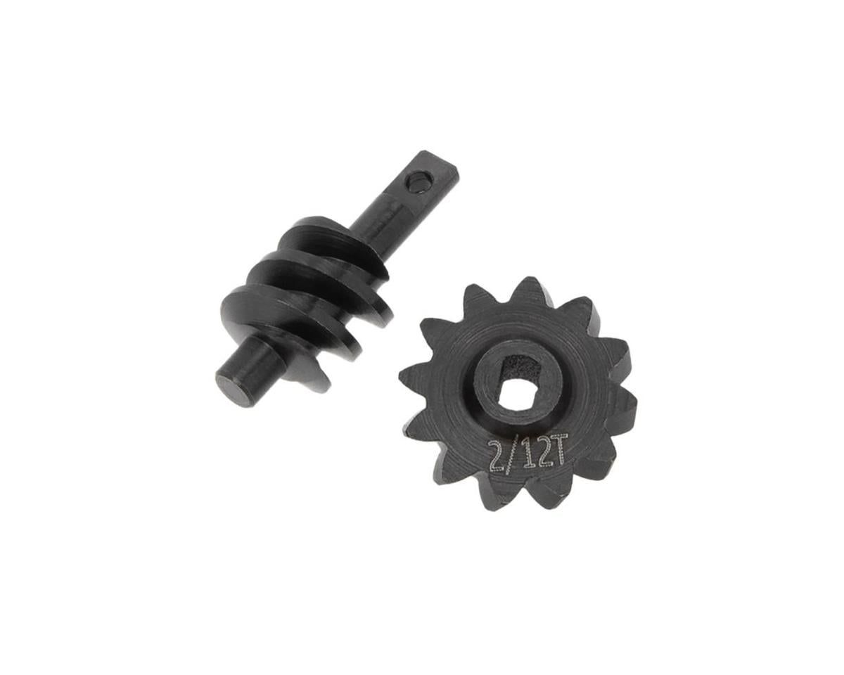 PHBSCX24768 Powerhobby Axial SCX24 Steel Overdrive Gears Diff Worm Set 2T/12T Overdrive 33%