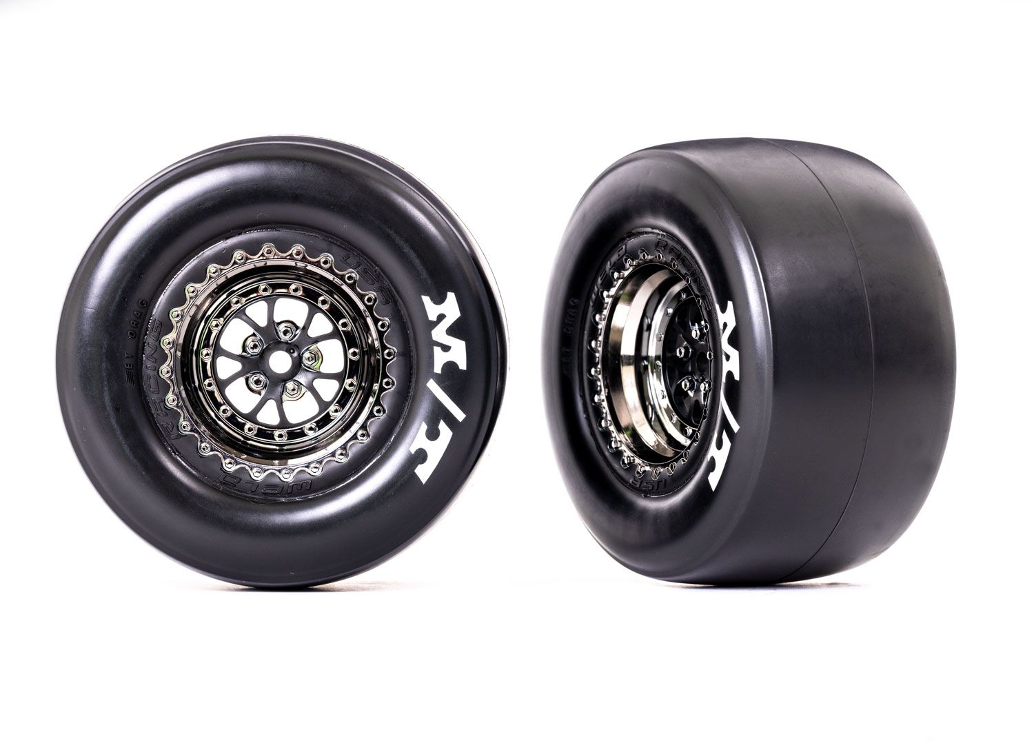 9476X - Tires &amp; wheels, assembled, glued sticky (ultra soft) Mickey Thompson