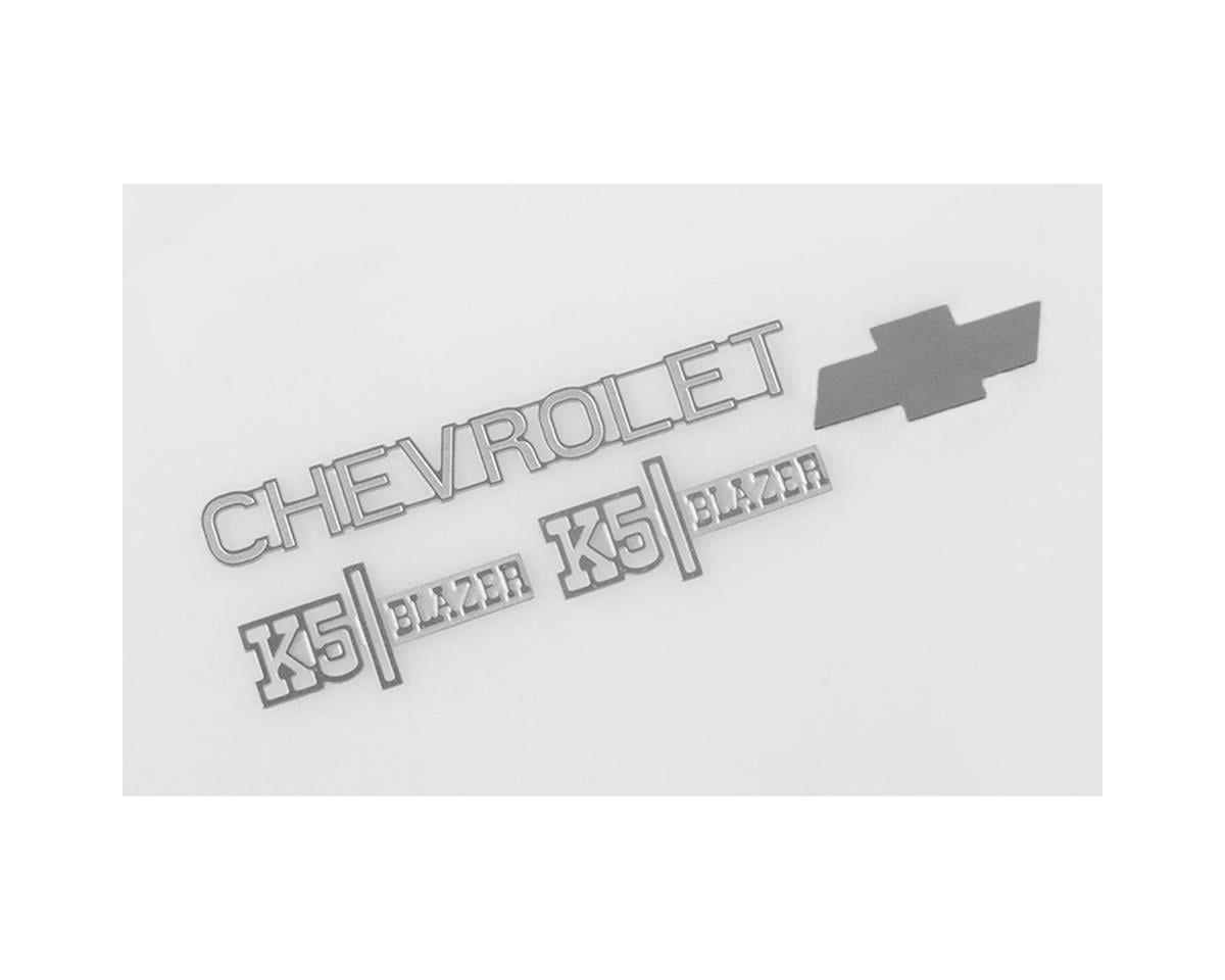 RC4ZS1560 Chevrolet Blazer Metal Emblem Set