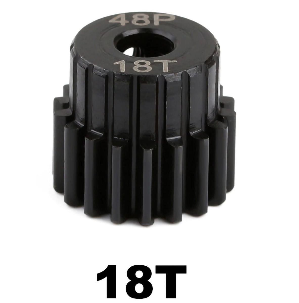 48P5MM18T Powerhobby Hardened Steel 48P 5MM 18T Pinion Gear