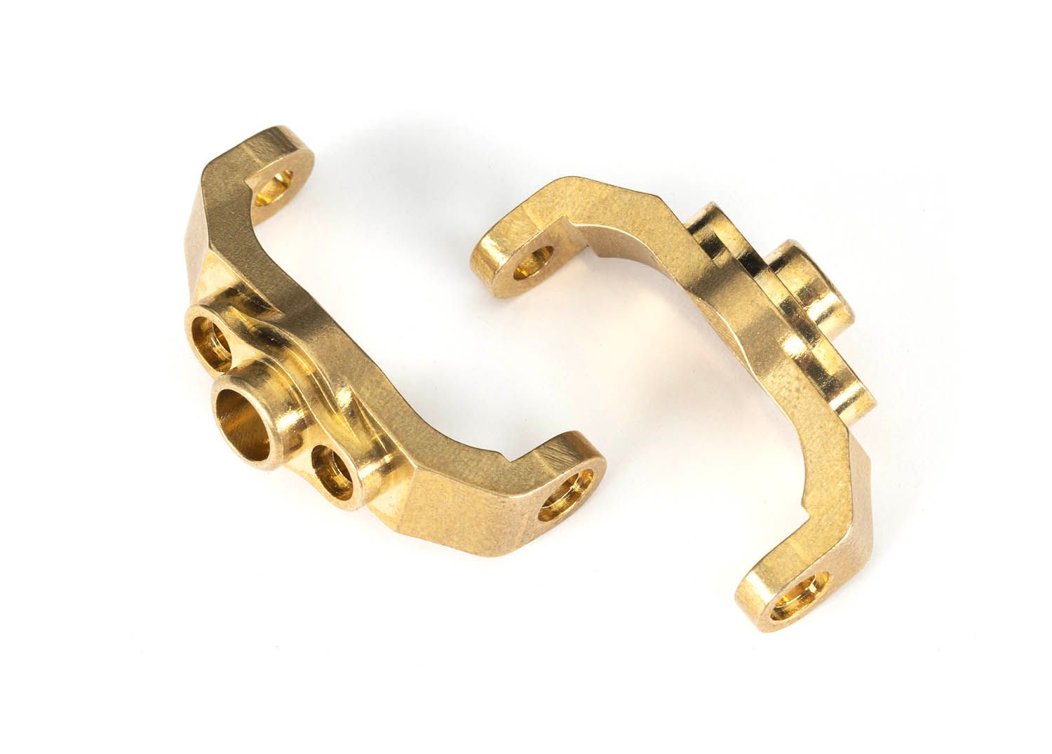 9733 - Caster blocks, brass (4 grams each) (left &amp; right)