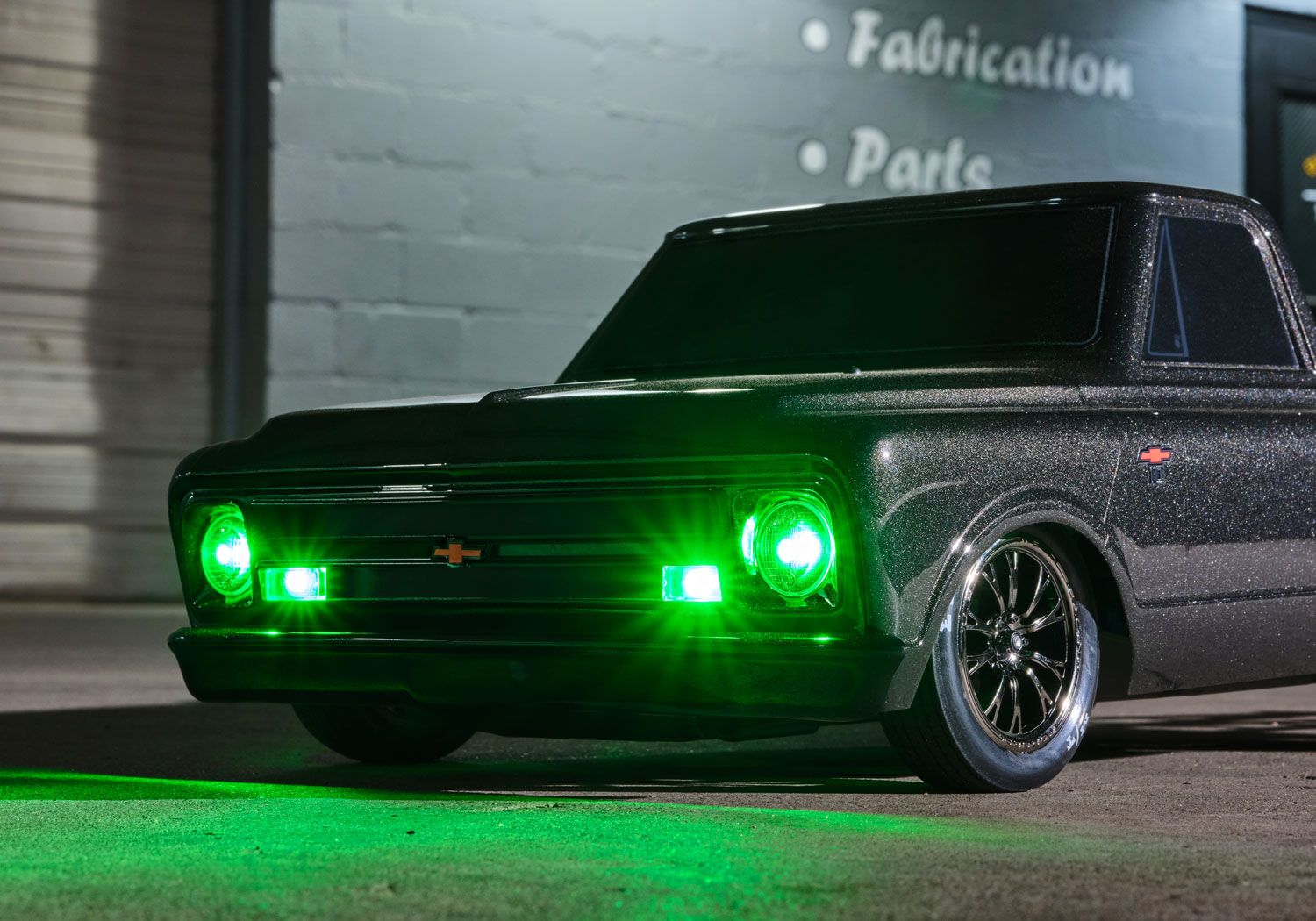 9496G LED LIGHT FRONT GREEN