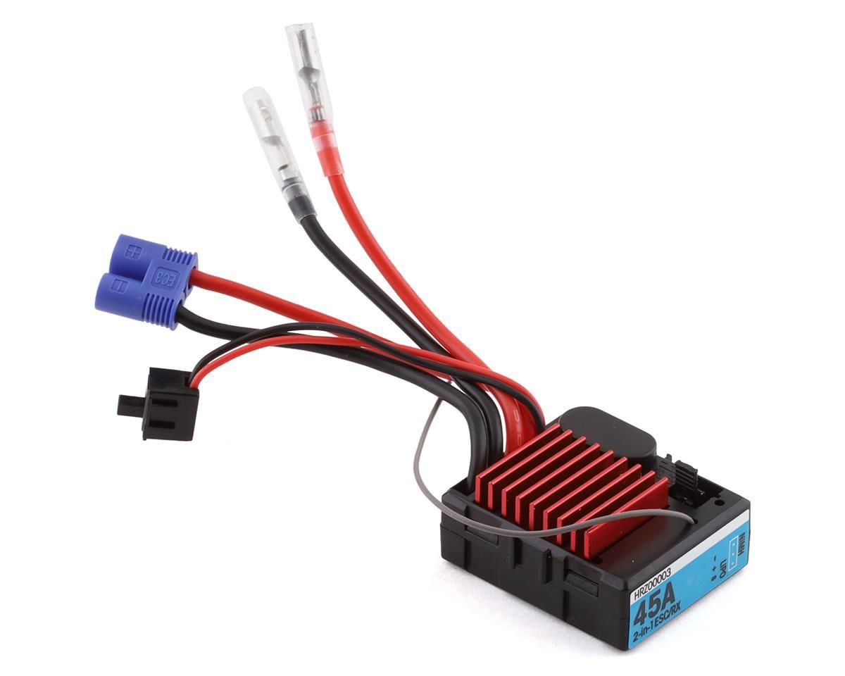 HRZ00003 2-in-1 ESC/Rx: 1/10 45A