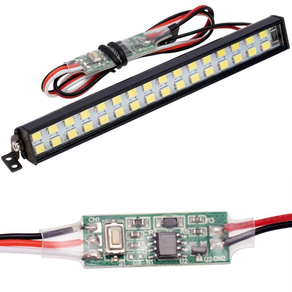PHLight-011 PowerHobby 102MM RC Double Row 32 LED Lightbar w/Controller for 1/10 1/8