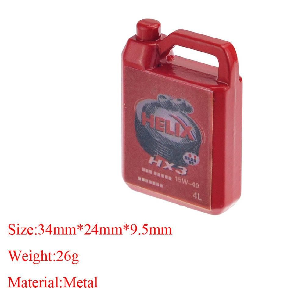 PHBACC07Red Powerhobby Metal Engine Oil Box RED 1/10 Rock Crawler Accessory