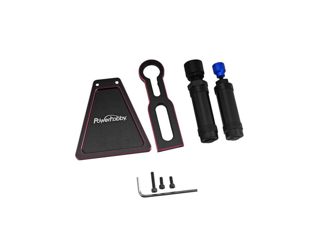 PHBPHT034 Powerhobby 12mm / 17mm Universal RC Tire Balancer 1/10 1/8