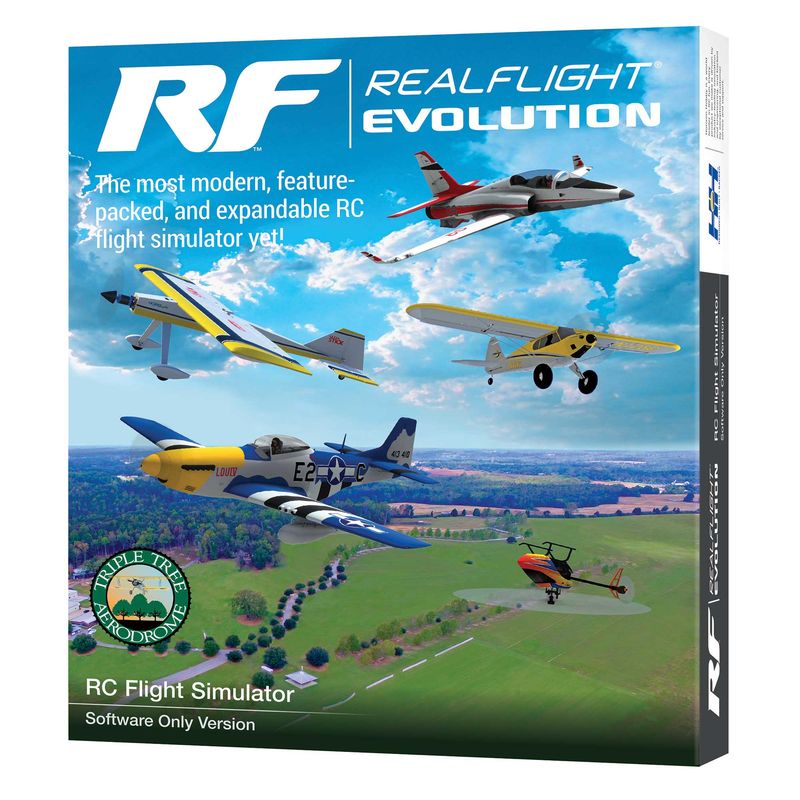 Spektrum RealFlight Evolution RC Flight Simulator Software Only