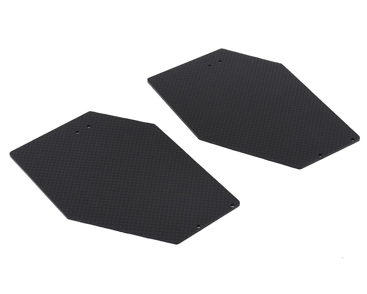 XTR12385 Xtreme Racing Arrma Limitless 2.0mm Carbon Fiber Wing End Plates (2)