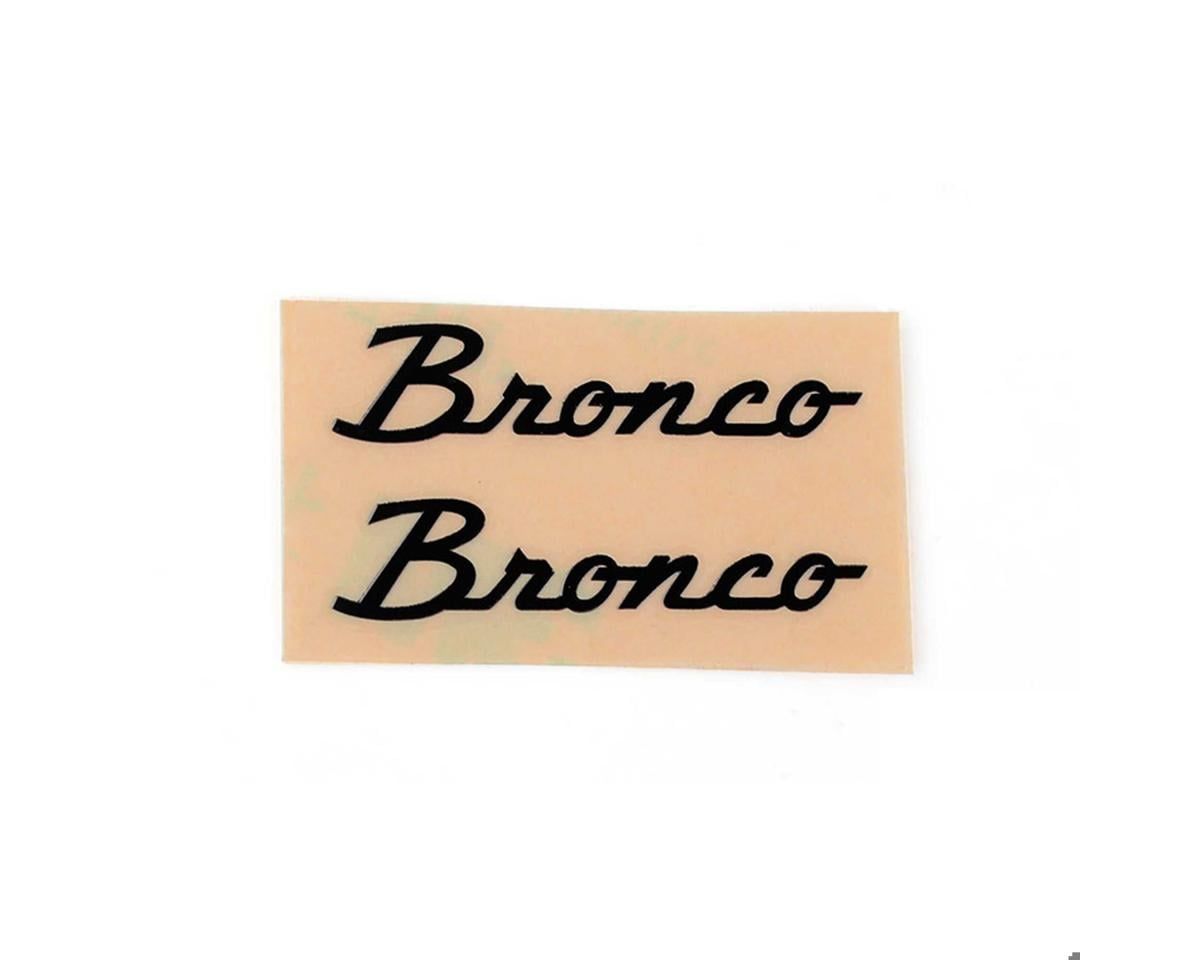VVV-C1267 Side Metal Emblem for Axial SCX10 III Early Ford Bronco (Black)