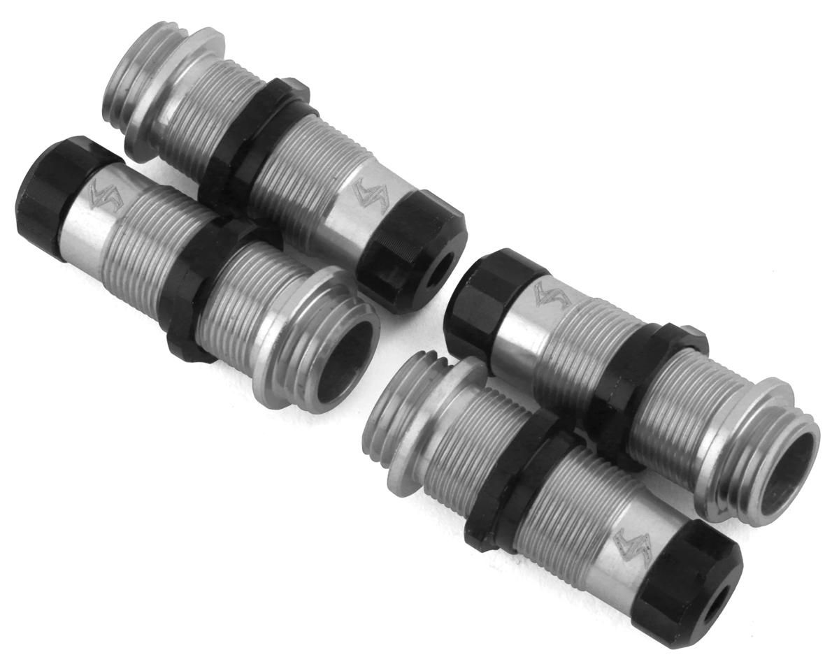 SAMTRX4M-6040-SL Samix TRX-4M Aluminum Shock Body Full Set (Silver) (4)