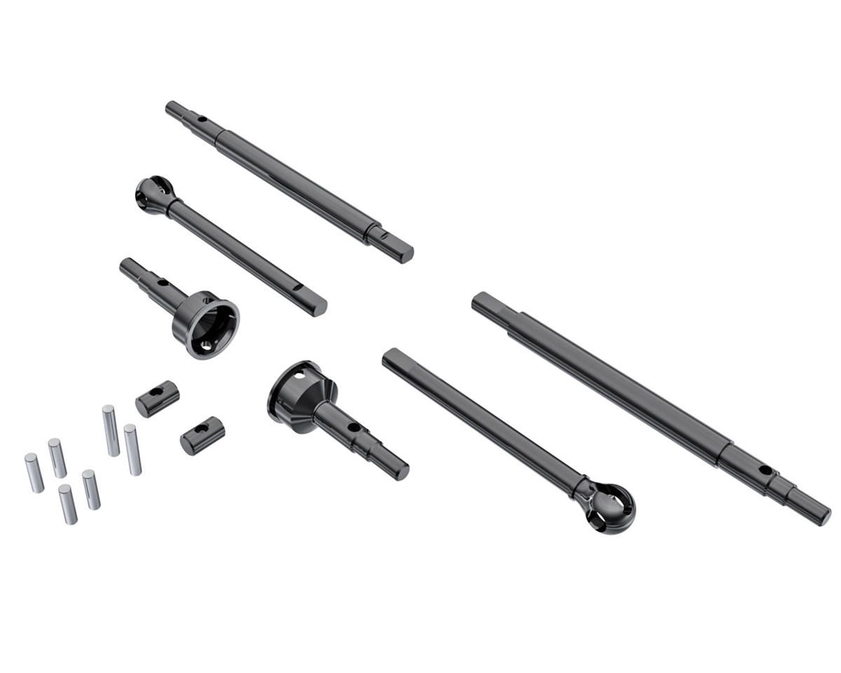 9756 - Axle shafts, front (2), rear (2)