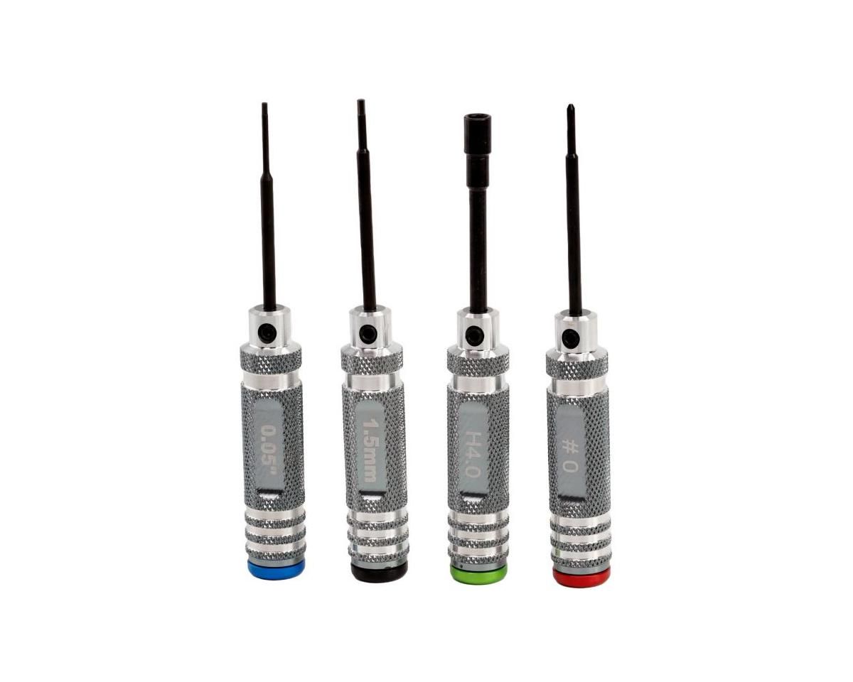 PHBSCX24762 Powerhobby 0.05" 1.5mm Hex 4.0mm Nut #0 Driver 1/24 Axial SCX24 Tool Set