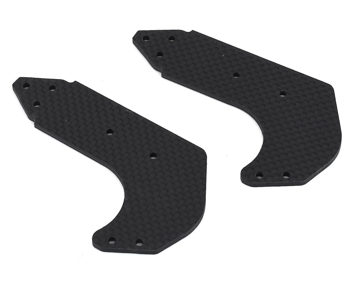 XTR12386 Xtreme Racing Arrma Limitless 2.5mm Carbon Fiber Wing Mount Plates (2)