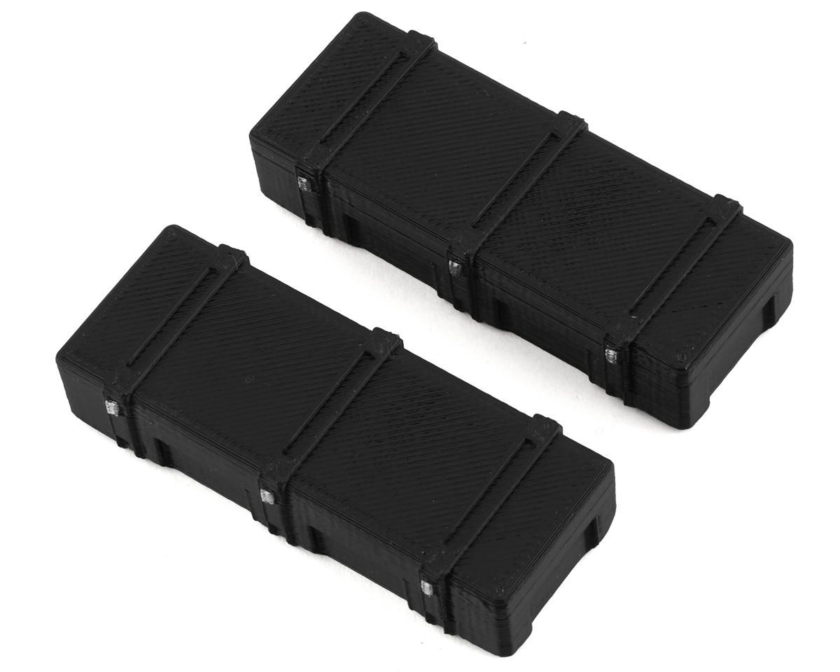 SBCTR07 Scale By Chris TRX4M 1/18 Bundle w/Large Roof Boxes (2) (Miniature Scale Accessory)