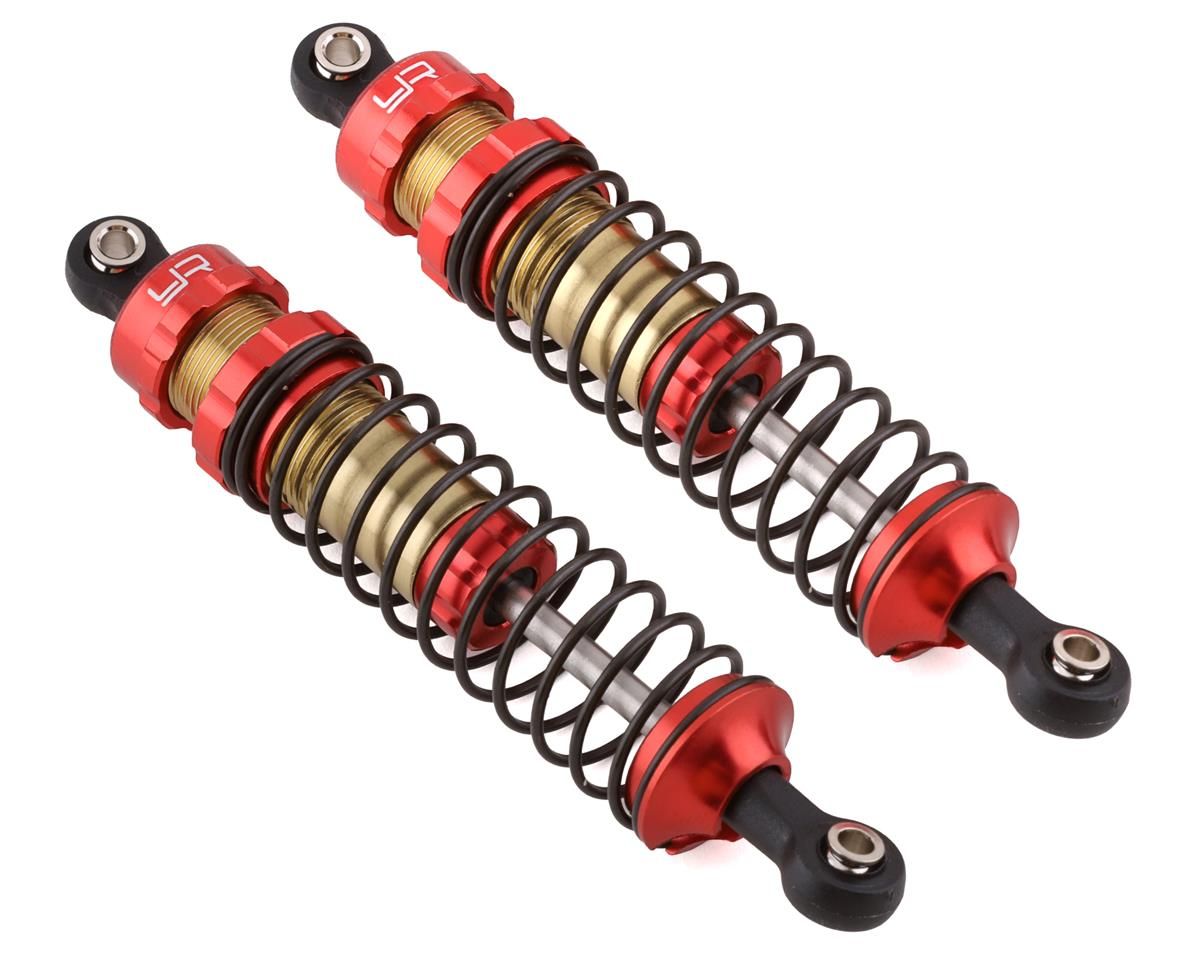 YEA-TRSL-016RD Yeah Racing 90mm Aluminum TR-XB Big Bore Shocks (Red) (2)