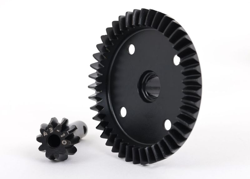 9579R - Ring gear, differential/ pinion gear, differential (machined) (front or rear)