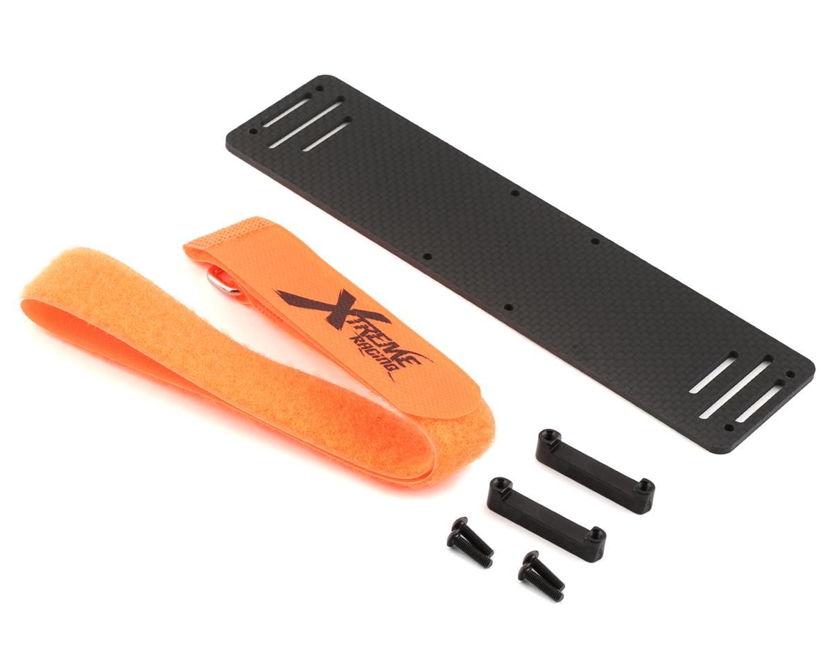 XTR10683 Xtreme Racing Traxxas WideMaxx V2 Carbon Fiber Battery Tray