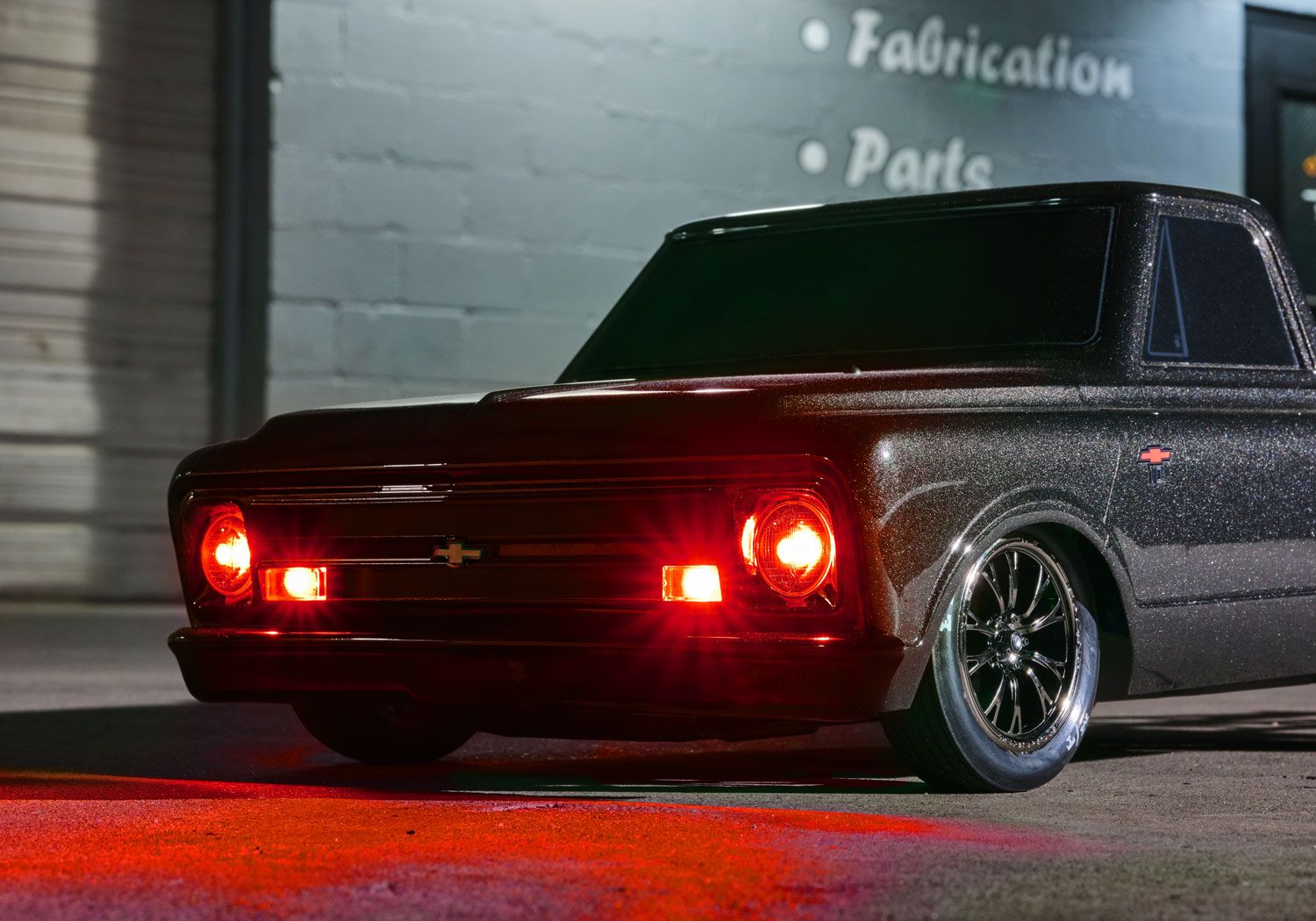 9496R LED LIGHT FRONT RED