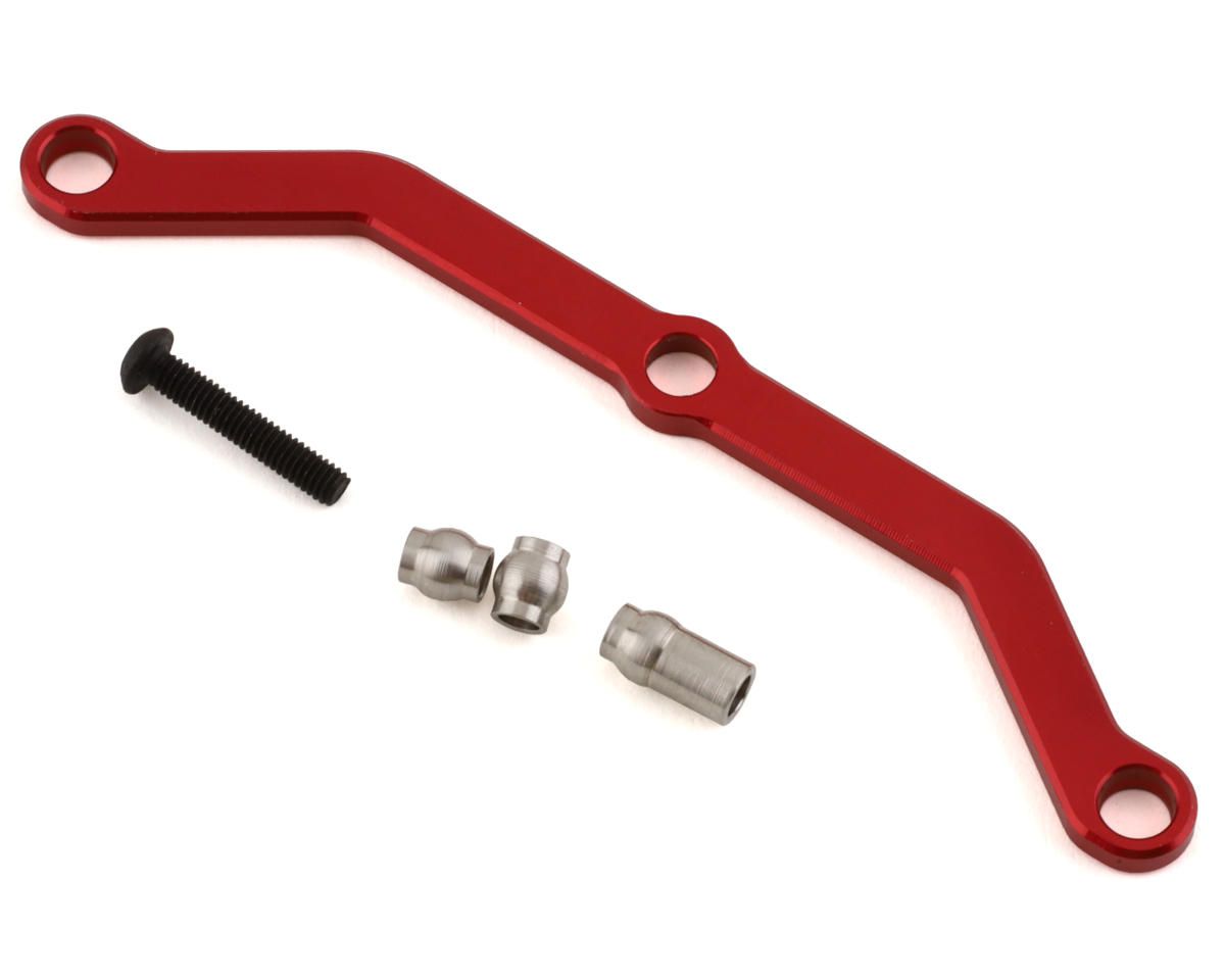 SPTST9742RR ST Racing Concepts Traxxas TRX-4M Aluminum Front Steering Link (Red)