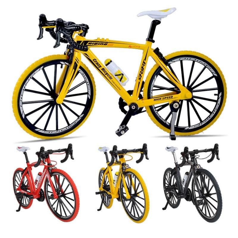 PHB5260YELLOW Powerhobby 1:8 Decoration Bike 20x12cm YELLOW Crawler Accessories