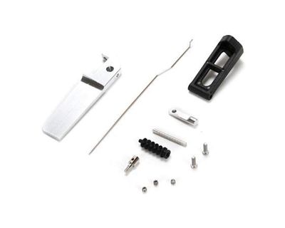 Pro Boat Boat Rudder &amp; Rudder Mount Set: Recoil 17