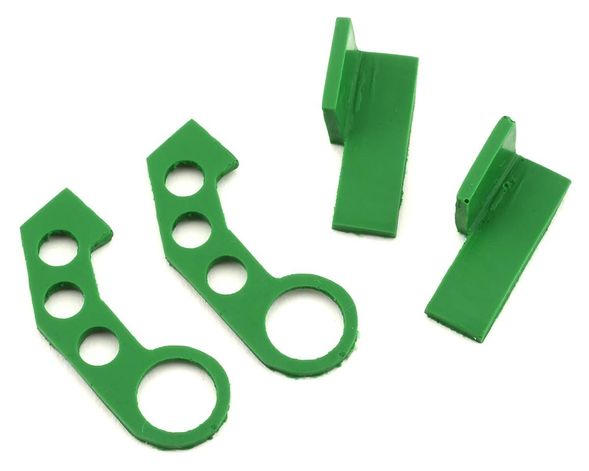 SDW-JDMHST3-GR Sideways RC Scale Drift JDM Tow Hook (Green) (2) (Style 3) DISCONTINUED