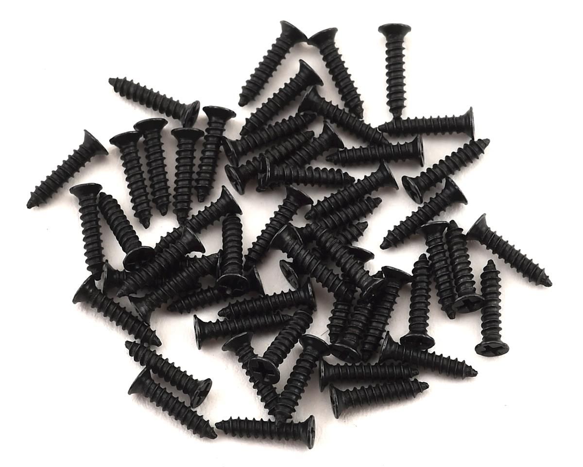 SDW-M1.2BK Sideways RC Scale Drift M1.2 Body Panel Screw (Black) (50)