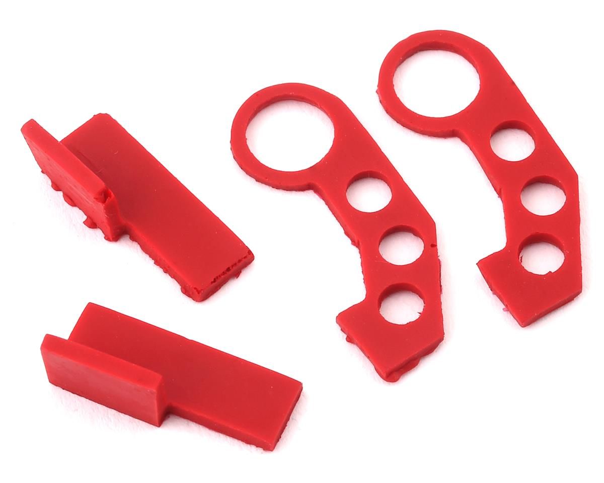SDW-JDMHST3-RD Sideways RC Scale Drift JDM Tow Hook (Red) (2) (Style 3)
