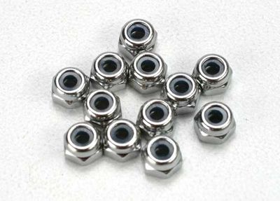 5158 2.5 MM NYLON LOCKING NUTS (12) REVO