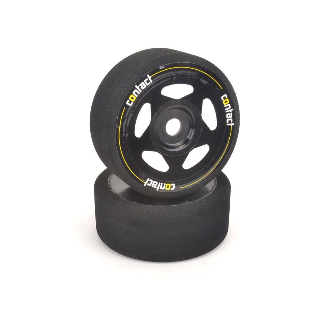 JB45B Contact JB45B GT8 / Rally Glued Foam Tires 100mm 45 Shore Black (2)