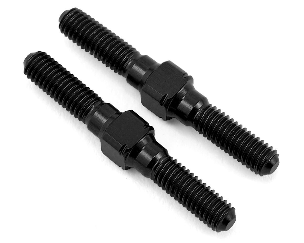 MST 3x25mm Aluminum Reinforced Turnbuckle (Black) (2)