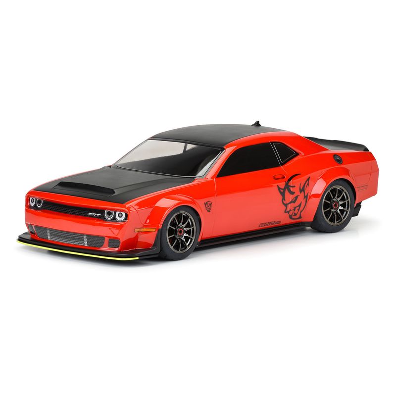 PRM158600	 Dodge Challenger SRT Demon Clear Body for ARRMA Infraction (Clear)