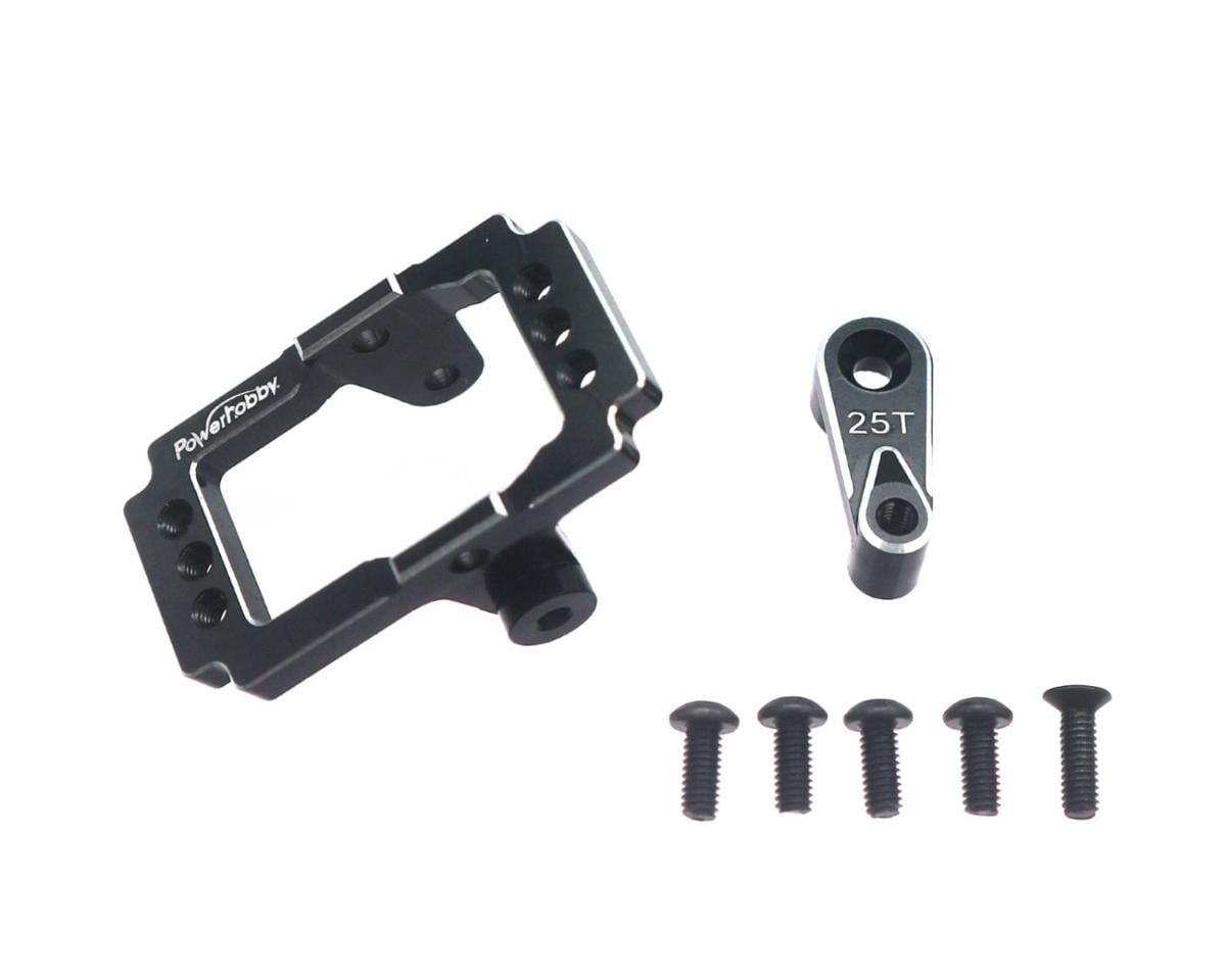 PHB5700 Powerhobby Aluminum Servo Mount w Horn FITS 59MG Micro Servo FOR Traxxas TRX-4M