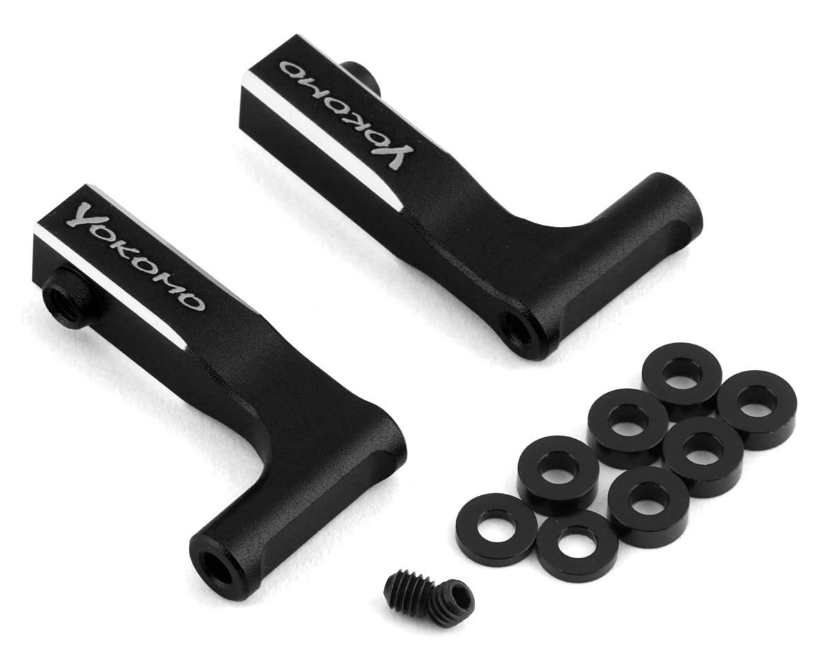 Y2-008FUIA Yokomo YD-2 Aluminum Front Upper L-Arm Kit (Black)