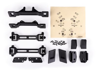 6929 BODY CONVERSION KIT SLASH 2WD (for clipless mounting)