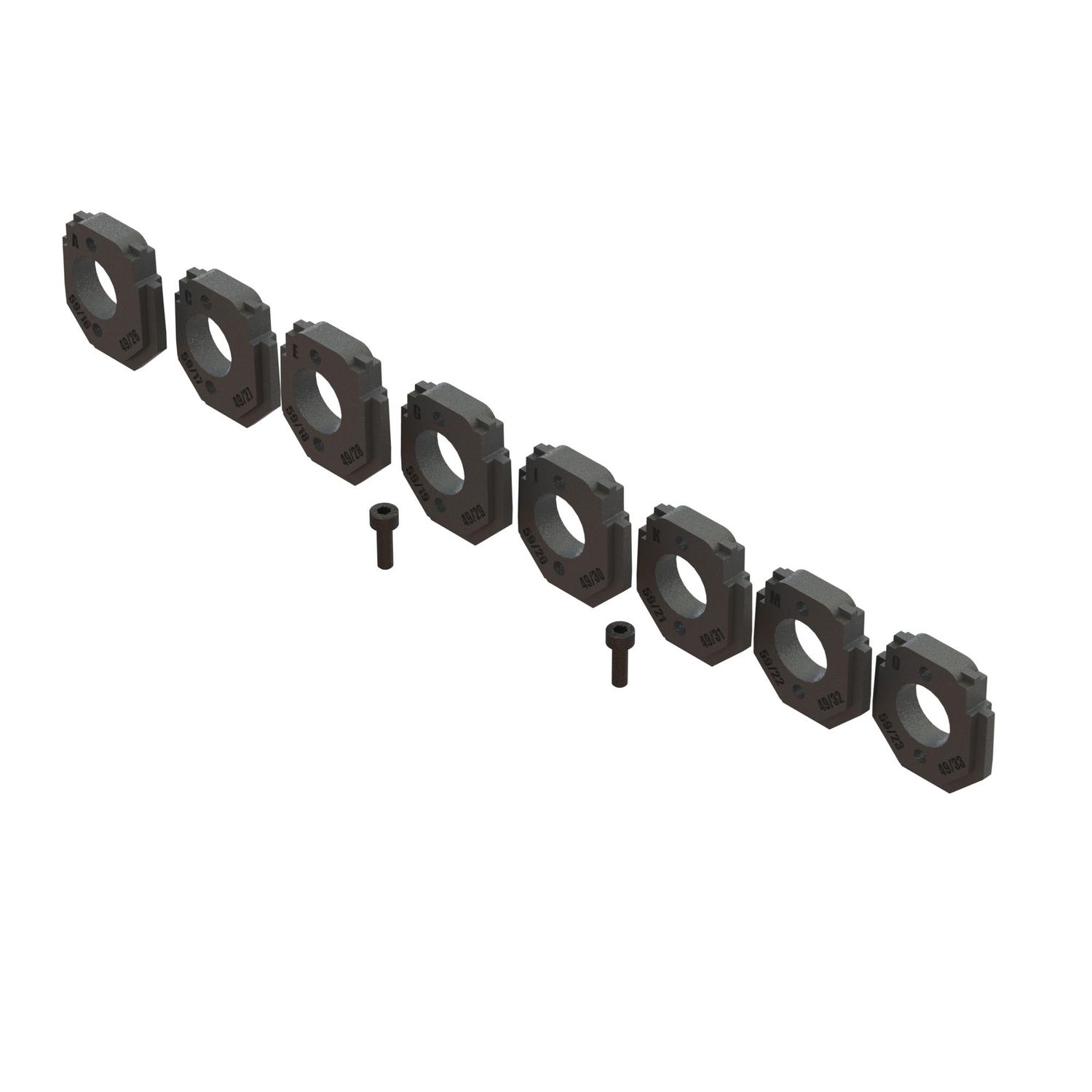 ARRMA Motor Mount Set (8)
