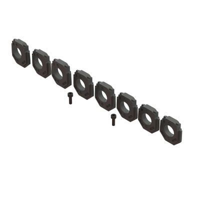 ARA320744 Motor Mount Set (8pcs) ARRMA Motor Mount Set (8)