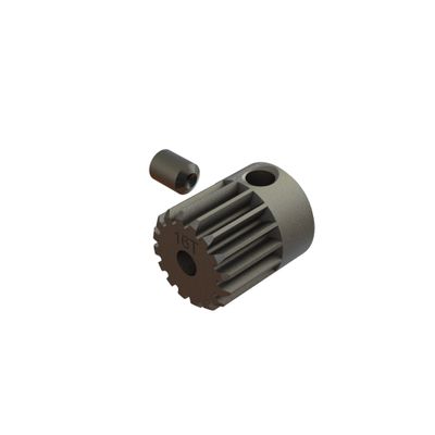 ARA311202 Pinion Gear 16T MOD 0.5 CNC 2.3mm Bore ARRMA Pinion Gear 16T 0.5 MOD CNC 2.3mm Bore