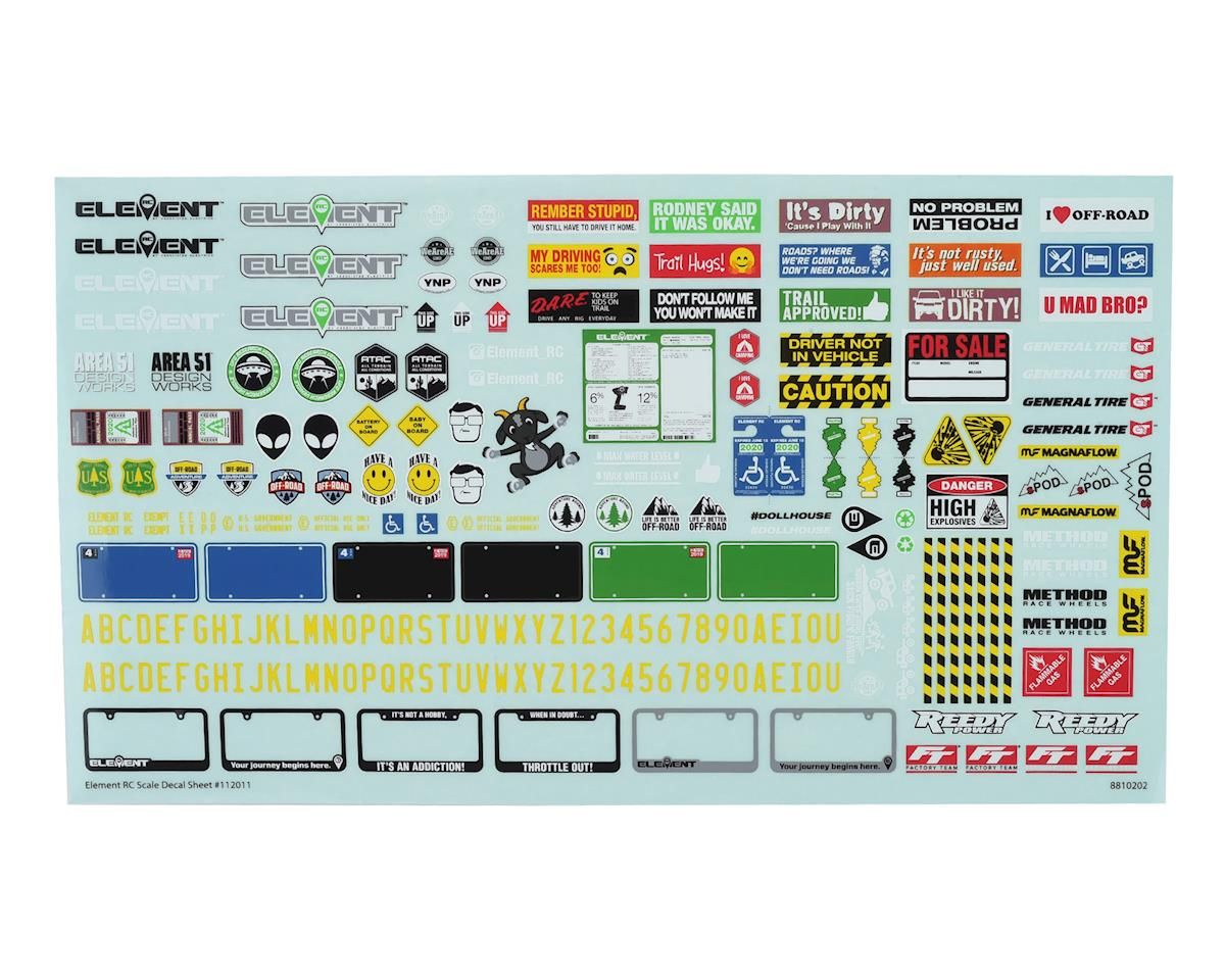ASC42148 Enduro Scale Decal Sheet