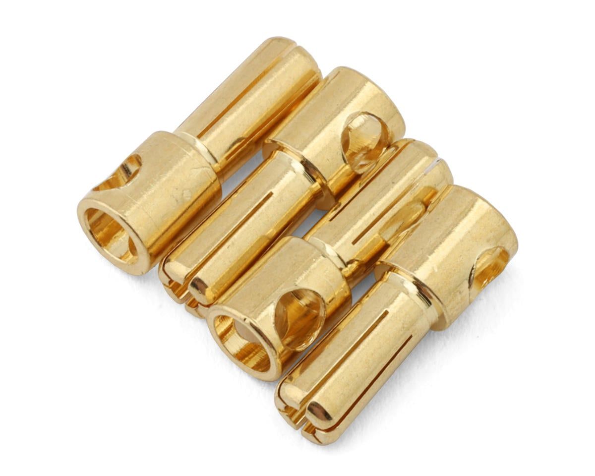 Samix 5mm High Current Bullet Plug Connectors Set (4 Male)