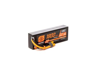Spektrum 1800mAh 2S 7.4V Smart G2 LiPo 20C Hard Case; IC3