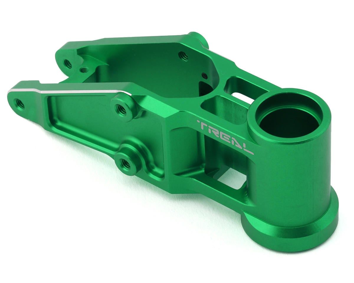 X003XFOE5R Treal Hobby Losi Promoto MX CNC Aluminum Front Bulkhead (Green)
